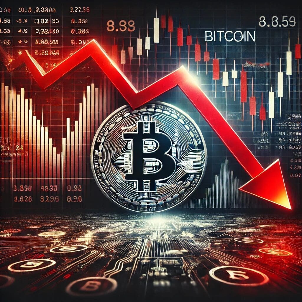 Bitcoin koers maakt duizelingwekkende val en sleurt hele cryptomarkt mee