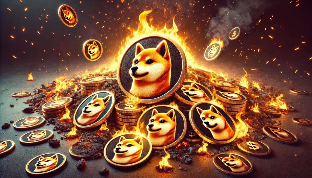 Shiba Inu burns exploderen - Ruim 500 miljoen SHIB vernietigd in recordtijd!