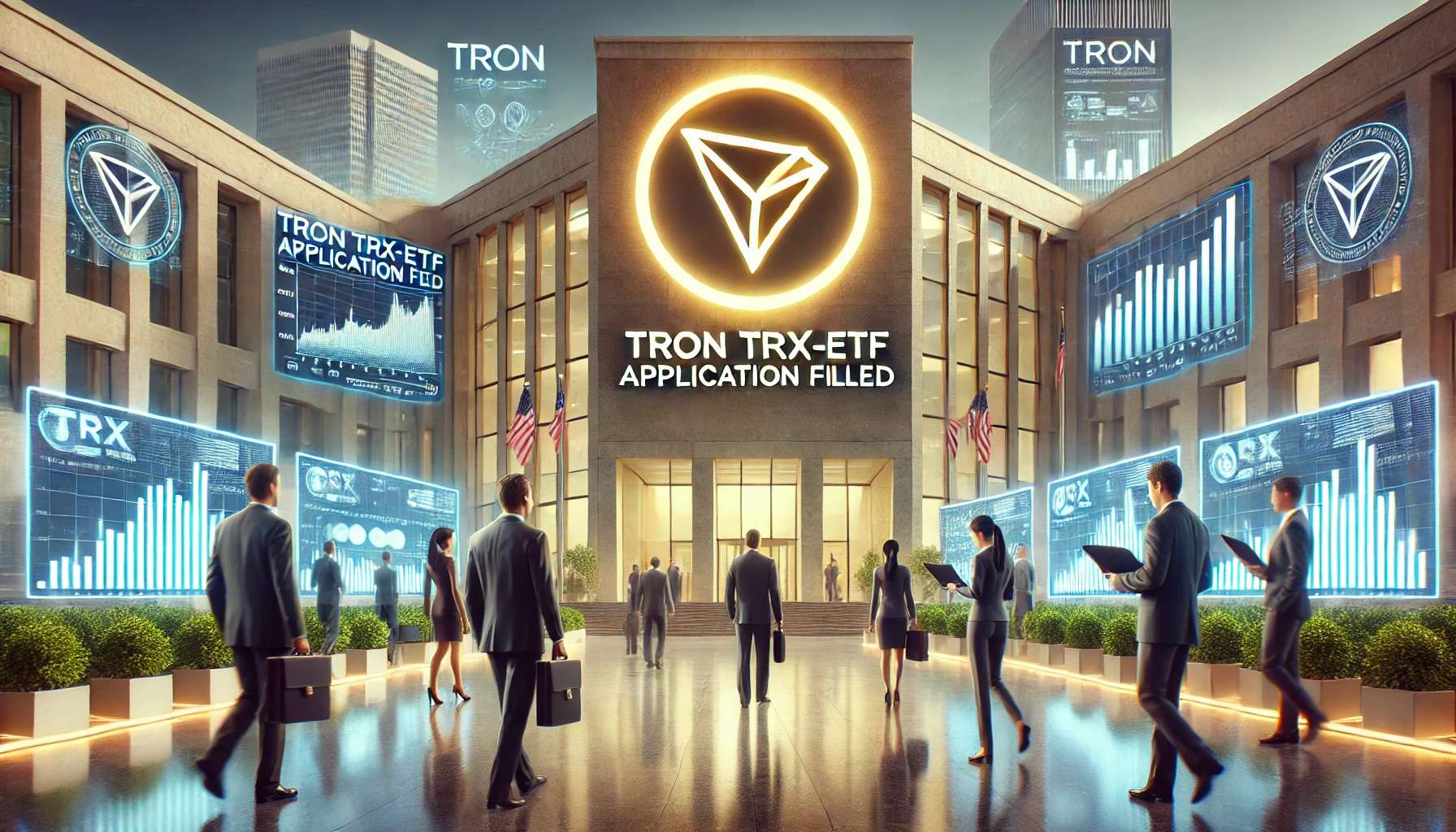 Doorbraak voor Tron - Eerste TRX-ETF met stakingcomponent officieel aangevraagd