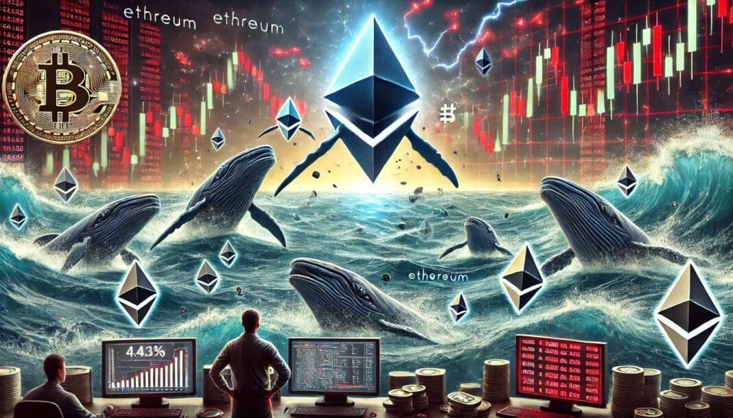 Ethereum onder druk - Hoe het afhaken van whales de markt beïnvloedt
