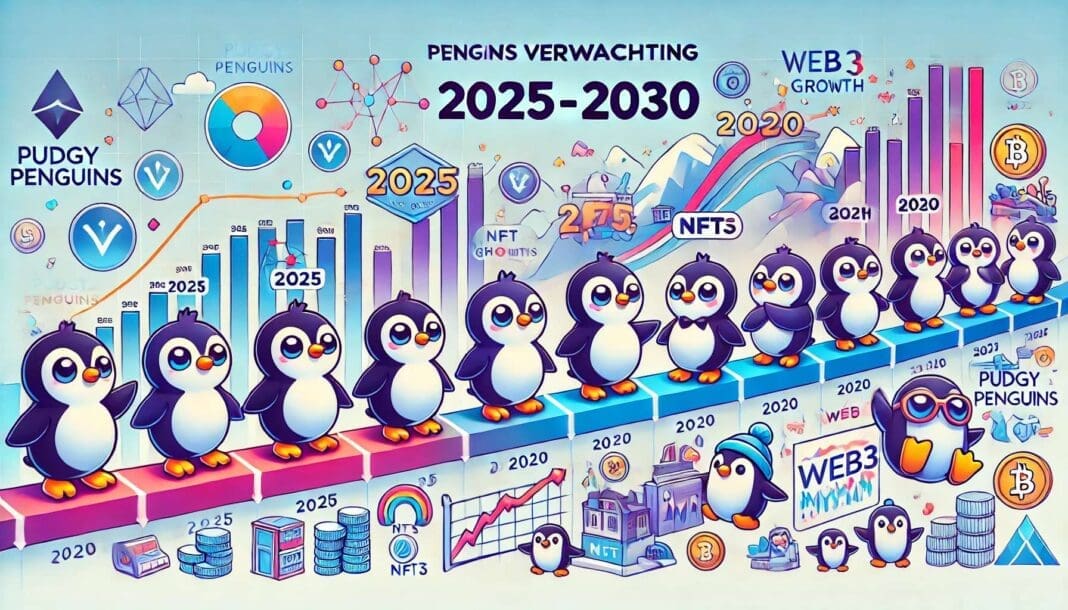 Pudgy Penguins verwachting 2025 - 2030