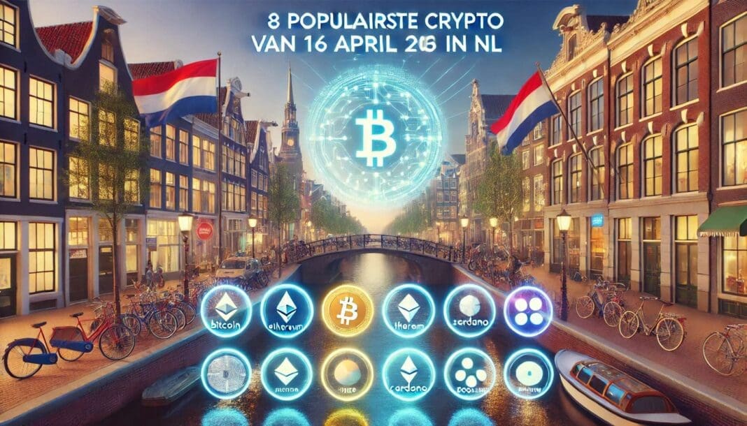 Welke crypto kopen vandaag? - 8 Populairste crypto van 16 april 2025 in NL