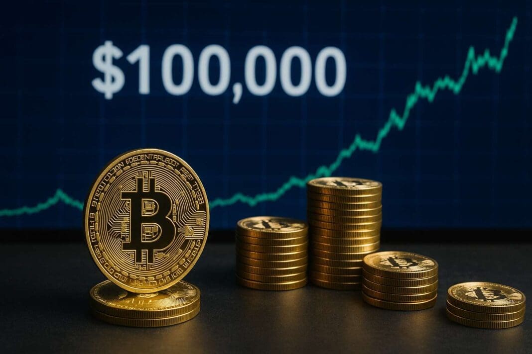 Strategy koopt 13.390 Bitcoin nu koers $100K bereikt
